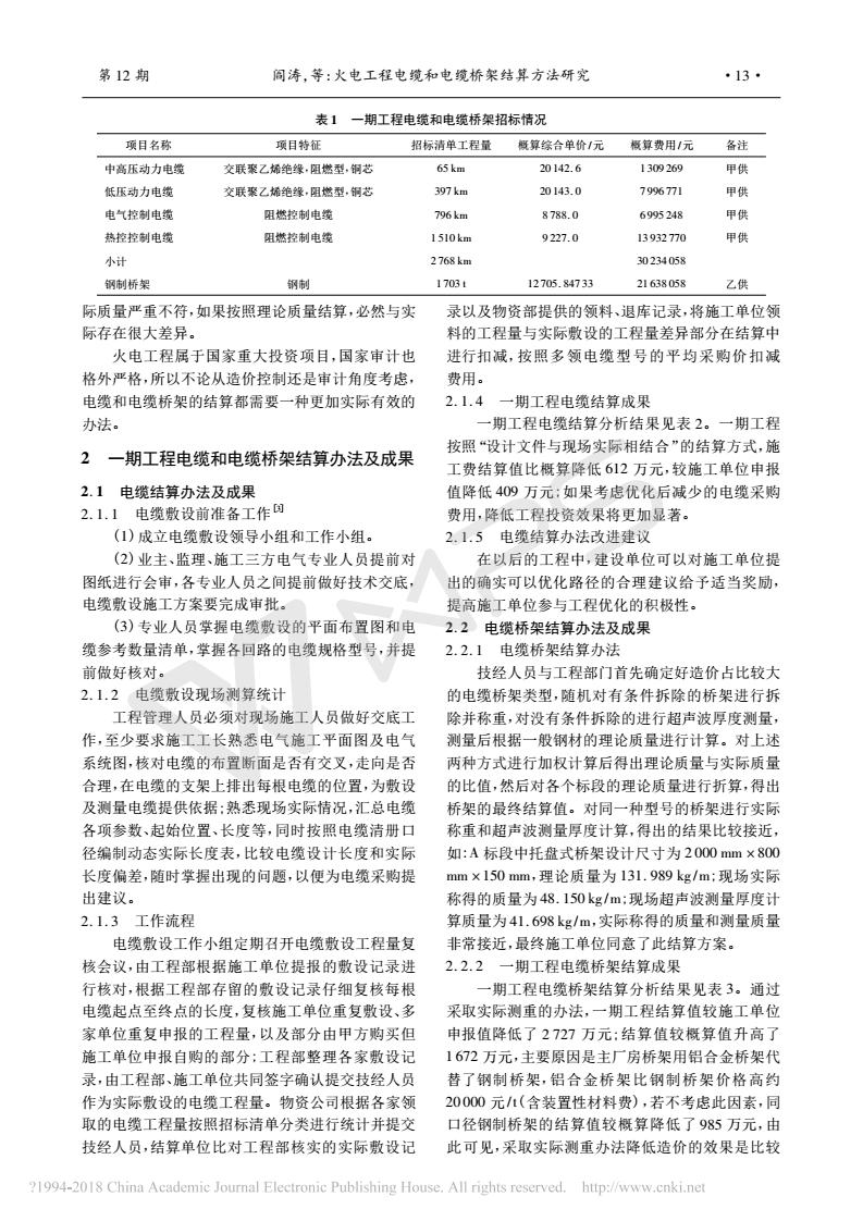 火電工程電纜和電纜橋架結(jié)算方法研究_閻濤_01.jpg